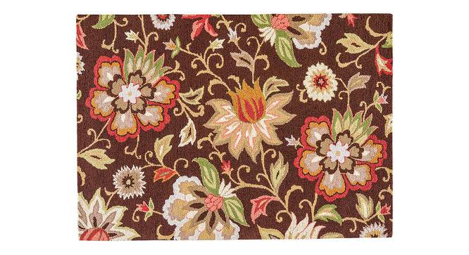 Kawish Hand Tufted Carpet (Dark Chocolate, 244 x 305 cm  (96" x 120") Carpet Size) by Urban Ladder - - 