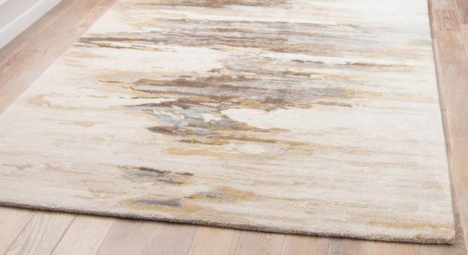 Nagma Hand Tufted Carpet (White, 152 x 244 cm  (60" x 96") Carpet Size) by Urban Ladder - - 