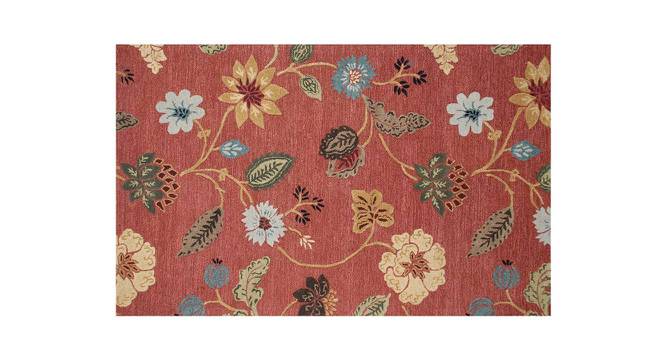 Rokolo Carpet (244 x 152 cm  (96" x 60") Carpet Size, Navajo Red - Marigold) by Urban Ladder - - 