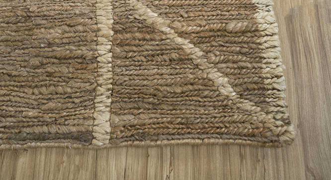 Volatas Carpet (Light Camel - Cloud White, 247 x 192 cm (97" x 75") Carpet Size) by Urban Ladder - - 