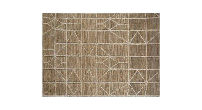Volatas Carpet (Light Camel - Cloud White, 286 x 155 cm  (112" x 61") Carpet Size) by Urban Ladder - - 