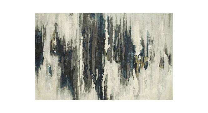 Tresnina Carpet (244 x 335 cm (96" x 132") Carpet Size, White - Blue) by Urban Ladder - - 
