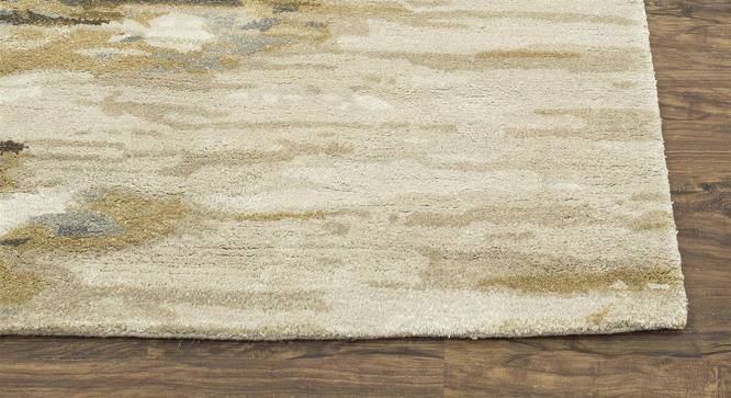 Tresnina Carpet (244 x 152 cm  (96" x 60") Carpet Size, White - Medium Grey) by Urban Ladder - - 