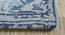 Uma Carpet (Classic Grey - Milky Blue, 250 x 152 cm  (98" x 60") Carpet Size) by Urban Ladder - - 
