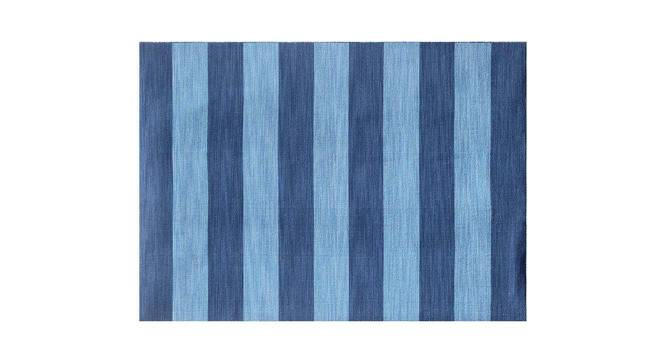 Vistasa Carpet (Evening Blue - Bermuda Blue, 155 x 125 cm  (61" x 49") Carpet Size) by Urban Ladder - - 