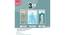 Alicia Multicolor Synthetic Fiber Framed Wall Art -  Set Of 3 (Multicolor) by Urban Ladder - Design 1 Dimension - 586310