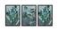 Norah Multicolor Synthetic Fiber Framed Wall Art -  Set Of 3 (Multicolor) by Urban Ladder - Front View Design 1 - 586705