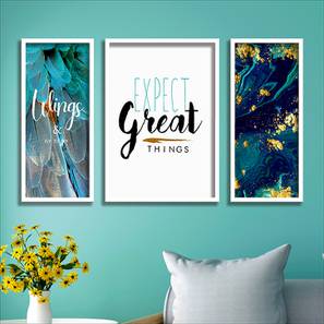 Home Decor In Bangalore Design Multicolor Abstract Synthetic Fiber Wall Art