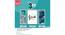 Ariah Multicolor Synthetic Fiber Framed Wall Art -  Set Of 3 (Multicolor) by Urban Ladder - Design 1 Dimension - 586957