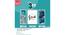 Serena Multicolor Synthetic Fiber Framed Wall Art -  Set Of 3 (Multicolor) by Urban Ladder - Design 1 Dimension - 586960