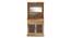 Riveria Solid Wood Bar Cabinet (Honey Oak Finish) by Urban Ladder - Design 1 Side View - 587298
