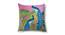 Emily Pink Abstract 16 x 16 Inches Polyester Cushion Cover Set of 2 (Pink) by Urban Ladder - Front View Design 1 - 587469