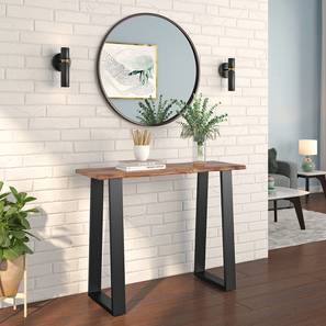 Console Table Design Aquila Solid Wood Console Table in Teak