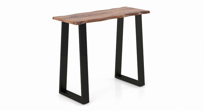 Aquila Solid Wood Console Table (Teak Finish) by Urban Ladder - Side View Design 1 - 