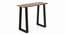Aquila Solid Wood Console Table (Teak Finish) by Urban Ladder - Side View Design 1 - 