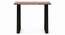 Aquila Solid Wood Console Table (Teak Finish) by Urban Ladder - Front View Design 1 - 