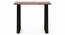 Aquila Solid Wood Console Table (Teak Finish) by Urban Ladder - Front View Design 1 - 