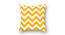Lilo Yellow Geometric 16 x 16 Inches Polyester Cushion Cover Set of 2 (Yellow) by Urban Ladder - Cross View Design 1 - 587692