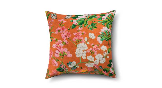 Elise Multicolor Floral 16 x 16 Inches Polyester Cushion Cover Set of 3 (Multicolor) by Urban Ladder - Front View Design 1 - 587837