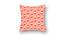Charlotte Orange Geometric 16 x 16 Inches Polyester Cushion Cover Set of 5 (Orange) by Urban Ladder - Design 1 Side View - 588108
