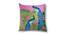 Raine Pink Abstract 16 x 16 Inches Polyester Cushion Cover (Pink) by Urban Ladder - Cross View Design 1 - 588283