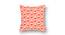 Ella Orange Geometric 16 x 16 Inches Polyester Cushion Cover Set of 8 (Orange) by Urban Ladder - Design 1 Side View - 588491