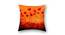Amos orange Floral 16 x 16 Inches Polyester Cushion Cover (Yellow) by Urban Ladder - Cross View Design 1 - 589140