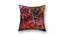Arnie Red Abstract 16 x 16 Inches Polyester Cushion Cover (Red) by Urban Ladder - Cross View Design 1 - 589141