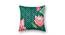 Atlas Green Floral 16 x 16 Inches Polyester Cushion Cover (Green) by Urban Ladder - Cross View Design 1 - 589186