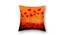 Andy orange Floral 16 x 16 Inches Polyester Cushion Cover Set of 5 (Yellow) by Urban Ladder - Cross View Design 1 - 589343