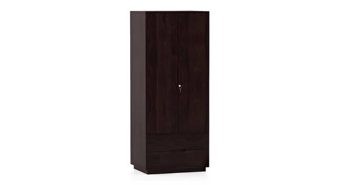 Zephyr Wardrobe (Mahogany Finish) by Urban Ladder - Side View Design 1 - 589429