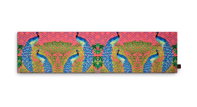 Margo Pink Abstract Polyester 12x47 Inches Table Runner (Pink) by Urban Ladder - Cross View Design 1 - 589901