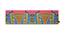 Margo Pink Abstract Polyester 12x47 Inches Table Runner (Pink) by Urban Ladder - Cross View Design 1 - 589901