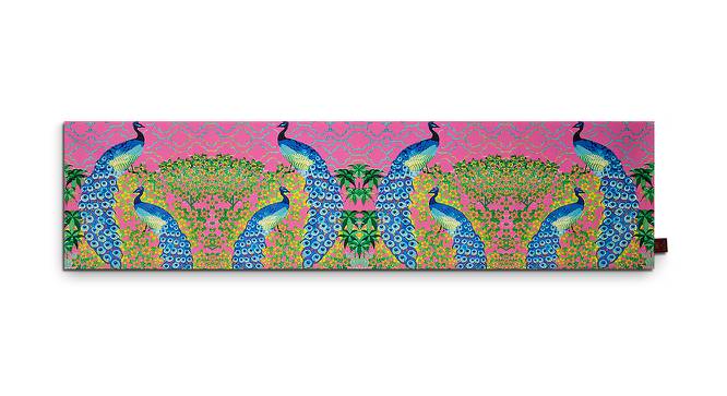 Sevyn Pink Abstract Polyester 12x47 Inches Table Runner (Pink) by Urban Ladder - Cross View Design 1 - 589951