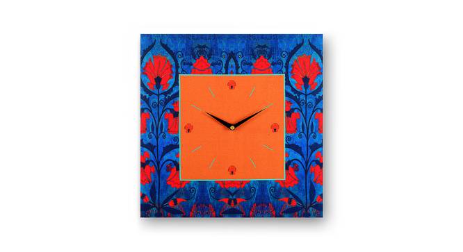 Aaliyah Multicolor MDF Square Aanalog Wall Clock (Multicolor) by Urban Ladder - Cross View Design 1 - 590101