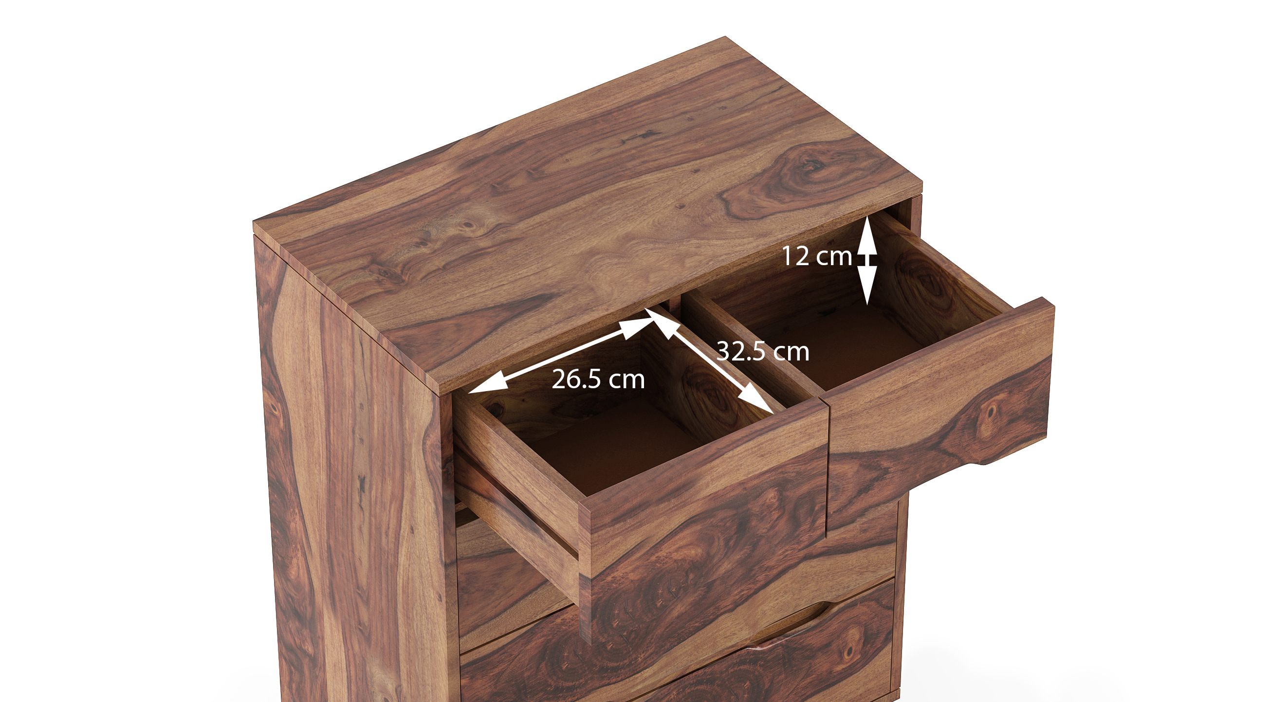 Zephyer chest of drawer finish  teak 7
