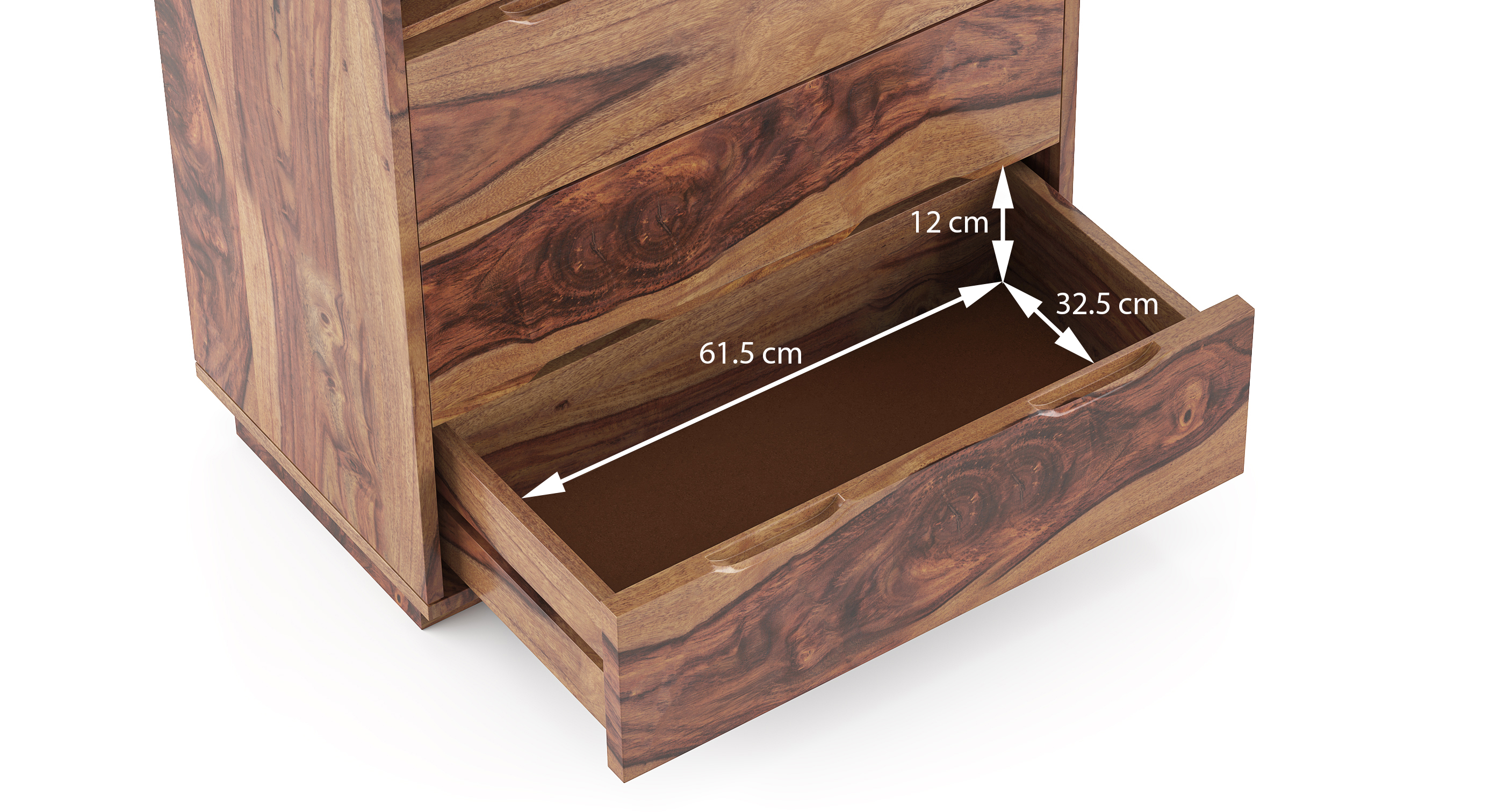 Zephyer chest of drawer finish  teak 8