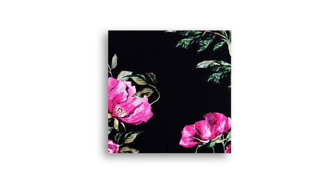 Chase Grey Floral Polyester 14x14 Inches Framed Wall Art Set of 3 (Grey) by Urban Ladder - Front View Design 1 - 590588