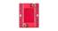 Rozann Red MDF 10x8 Inches Table Photoframe (Red) by Urban Ladder - Cross View Design 1 - 590596