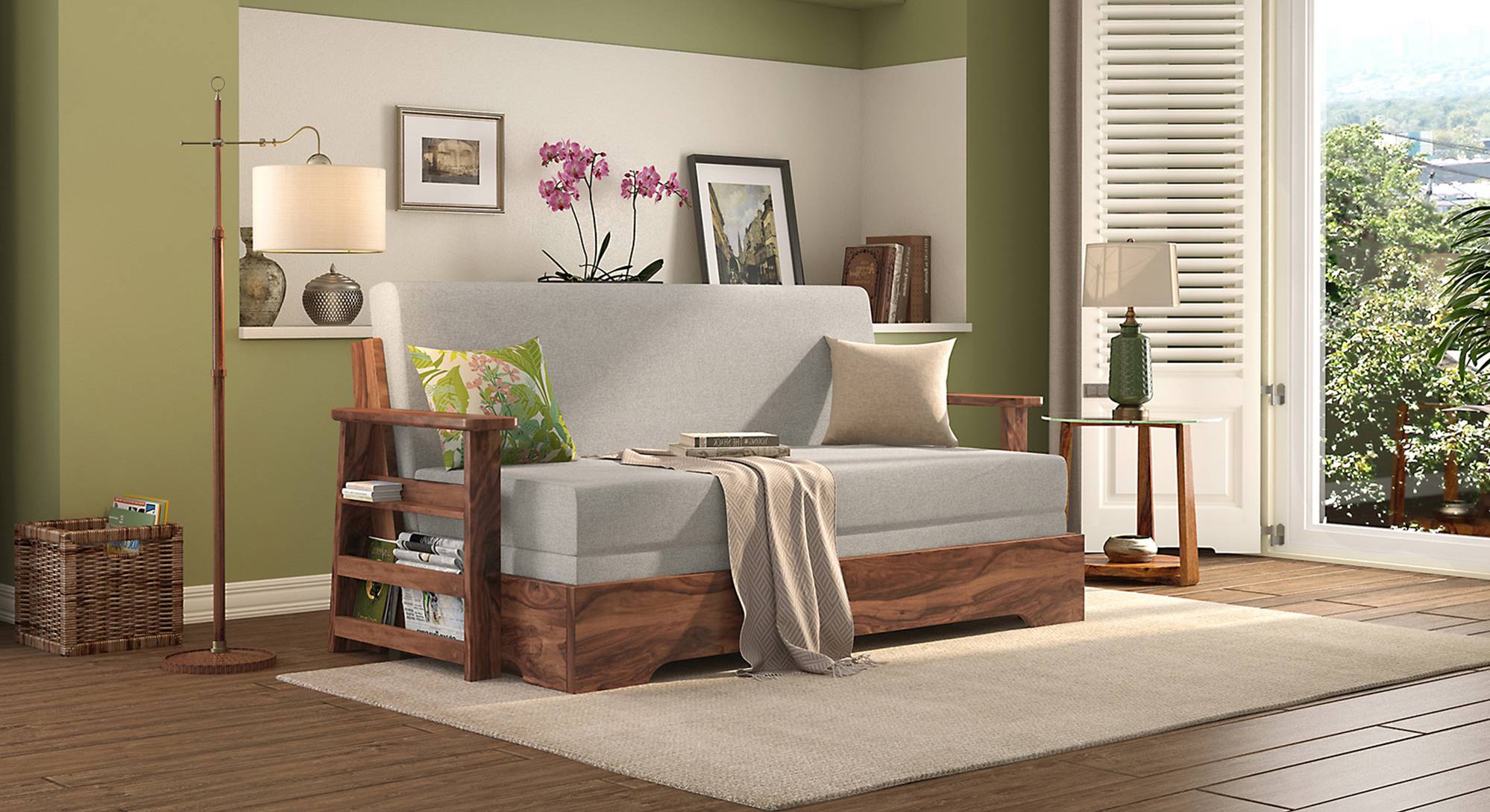 Sofa come discount bed urban ladder