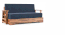 Mahim Sofa Cum Bed (Lapis Blue, With Storage Arm) by Urban Ladder - Design 1 Top Image - 590741
