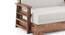 Mahim Compact Sofa Cum Bed (Vapour Grey, With Storage Arm) by Urban Ladder - Design 1 Top Image - 590751