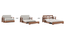 Mahim Compact Sofa Cum Bed (Vapour Grey, With Storage Arm) by Urban Ladder - Design 1 Storage Image - 590752