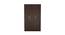 Harold 3 Door Engineered Wood Wardrobe - New Wenge (Melamine Finish) by Urban Ladder - Front View Design 1 - 591338