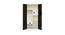 Electra 2 Door Metal Wardrobe - Brown Ivory (Polished Finish) by Urban Ladder - Cross View Design 1 - 591356