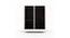 Mozart 4 Door Engineered Wood Wardrobe - Walnut White (Melamine Finish) by Urban Ladder - Design 1 Side View - 591360
