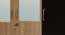 Willy 4 Door Engineered Wood Wardrobe - Wenge Oak (Melamine Finish) by Urban Ladder - Rear View Design 1 - 591375