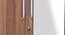 Enri 3 Door Engineered Wood Wardrobe - Wenge Teak (Melamine Finish) by Urban Ladder - Design 1 Close View - 591386