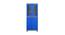 Saul Plastic Storage Cabinet Blue & Grey (Blue & Grey) by Urban Ladder - Front View Design 1 - 591427