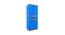 Elijah Plastic Storage Cabinet Blue & Grey (Blue & Grey) by Urban Ladder - Cross View Design 1 - 591457